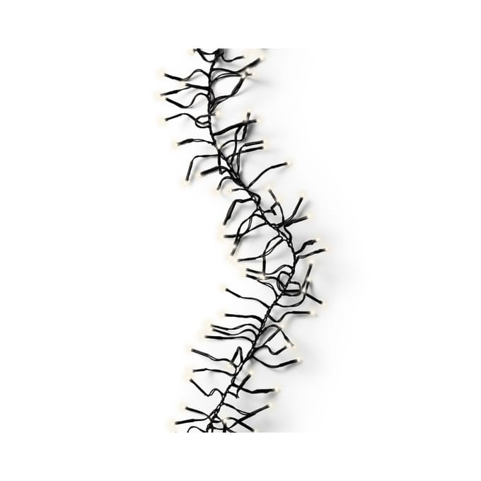 LED cluster lights zwart/warm wit L.260cm