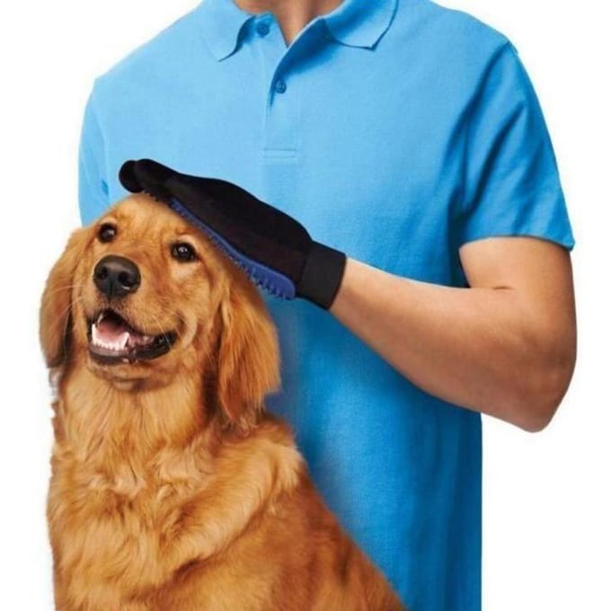 STOEX® De Shedding Gant doux et efficace Toilettage de chien pour chien et chat