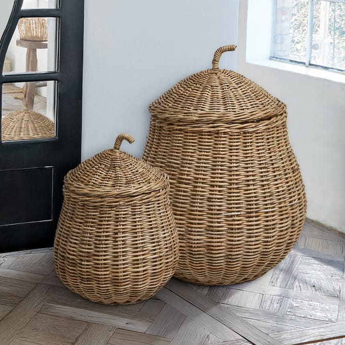 LOBERON Mand set van 2 Fernn bruin