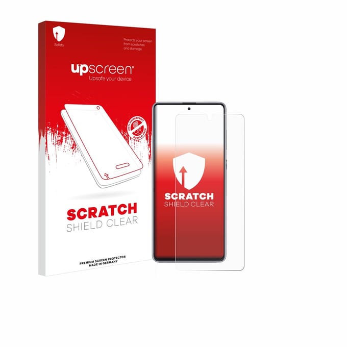upscreen - Screenprotector voor Samsung Galaxy Note 10 Lite - Folie Beschermfolie transparant