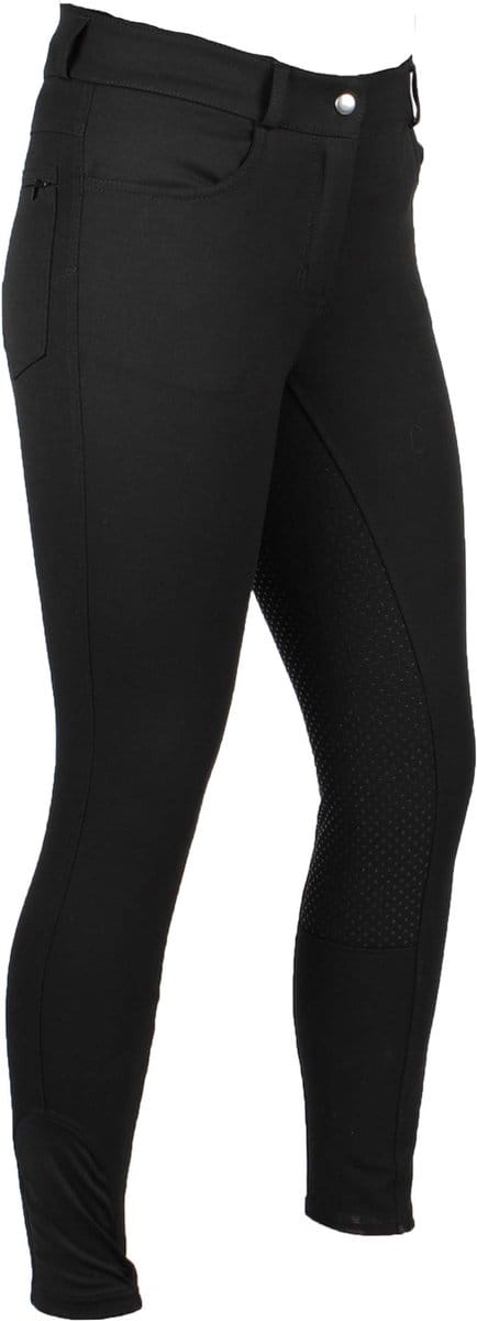 Mondoni Sada High Waist Full Grip Rijbroek - Maat: 36 - Zwart - Polyester