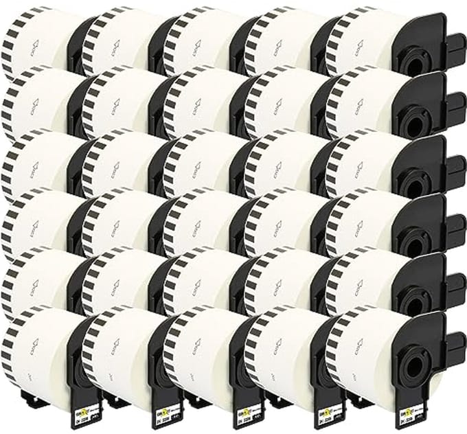 Vervangingslabel Rol DK-22205 - Compatibel met Label Printers