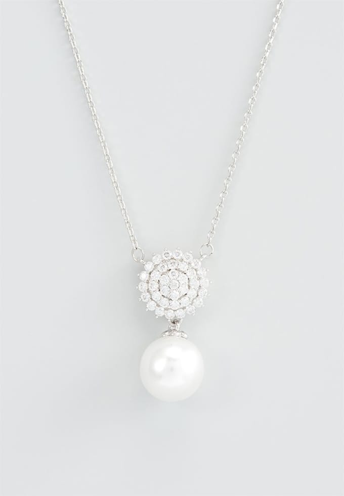 US Polo Assn Jewellery Soleil Rhodium ketting