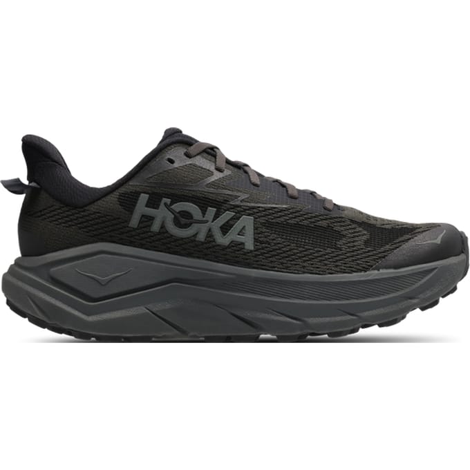Hoka Challenger Sneakers Heren - Zwart - Maat 40 2/3 - Mesh/Synthetisch