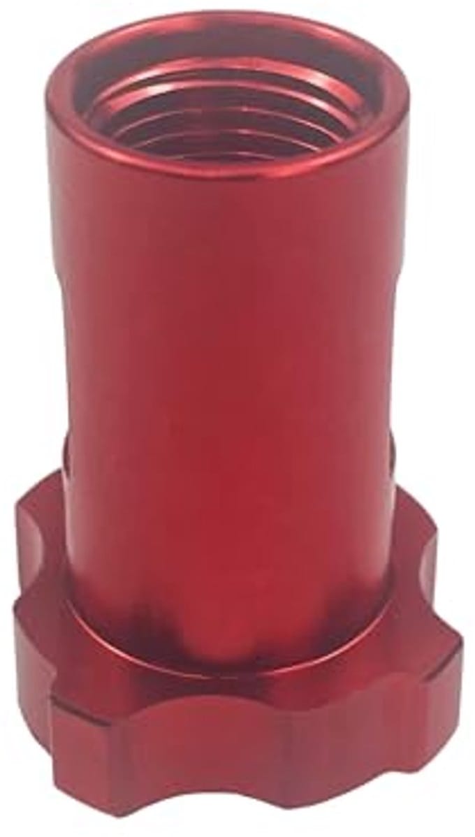 Cup Adapter voor HVLP Verfpistolen - 16 mm Draad, 1,5 mm Pitch