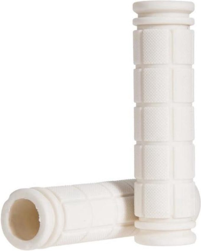 CHPN - Fietshandvatten - Fietshandvat - Extra Grip - Bikegrip - Wit - 2 stuks - Universeel - Fiets accessoire - Handvat - One size