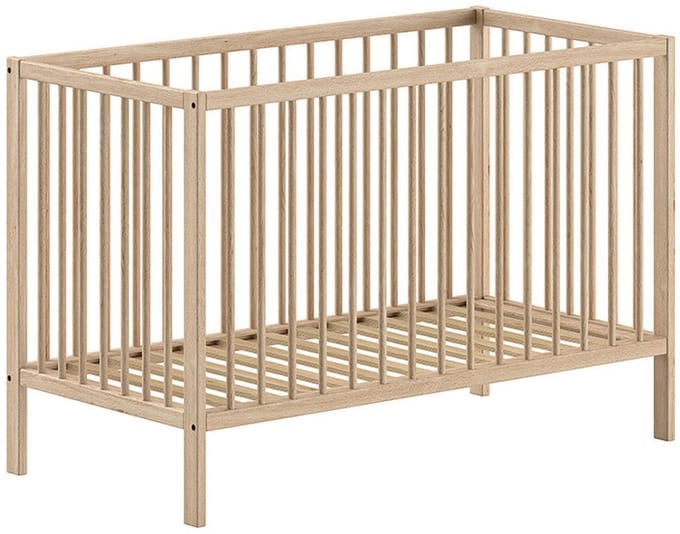 Vipack Babyledikant Dino 60x120 - 60 x 120 cm - naturel