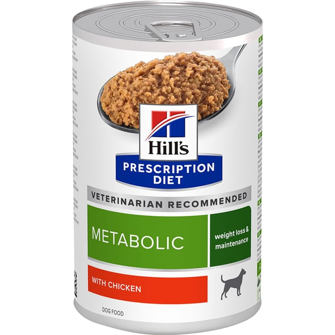 24x370g Metabolic Kip Hill's Prescription Diet Hondenvoer