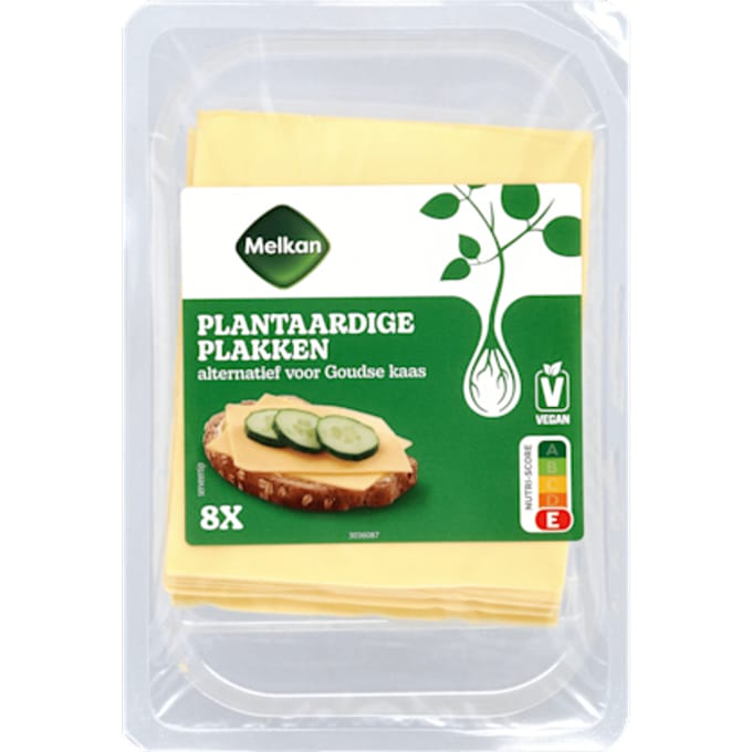 Plantaardige plakken Gouda