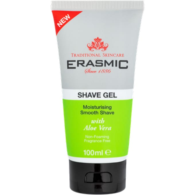 Erasmic Aloe Vera Moisturising Smooth Shave Gel - 100 ml