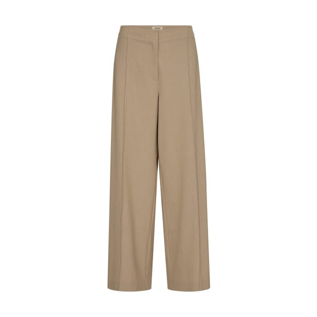 Stoffen broek van viscosemix met persplooien, model 'Nila Roy'