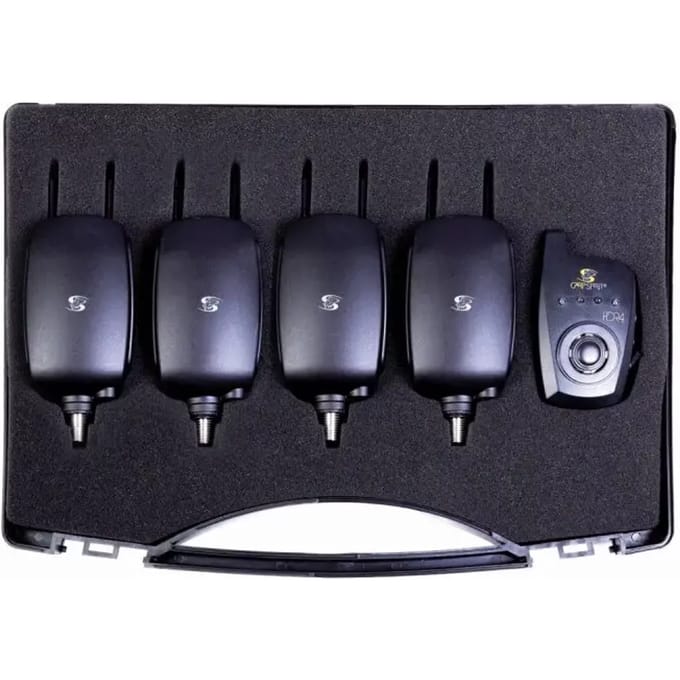 Set van 4 detectoren en 1 besturingseenheid Carp Spirit HD4