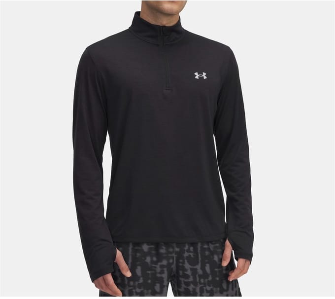 Under Armour Longsleeve Launch 1/4 Zip 6005542 Black 001-L (US LG)