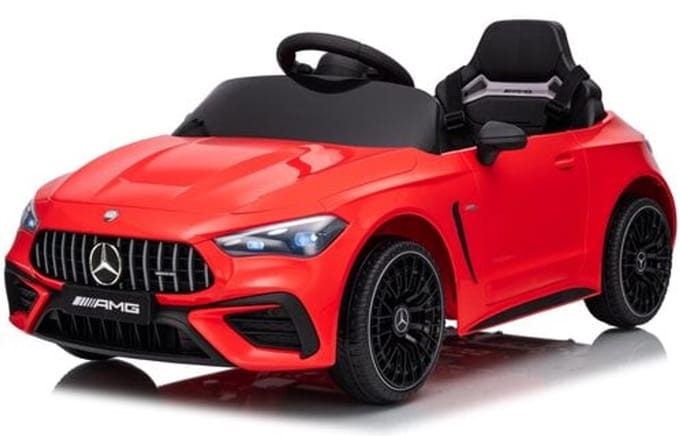 Mercedes CLE53 AMG 12V Kinderauto Rood