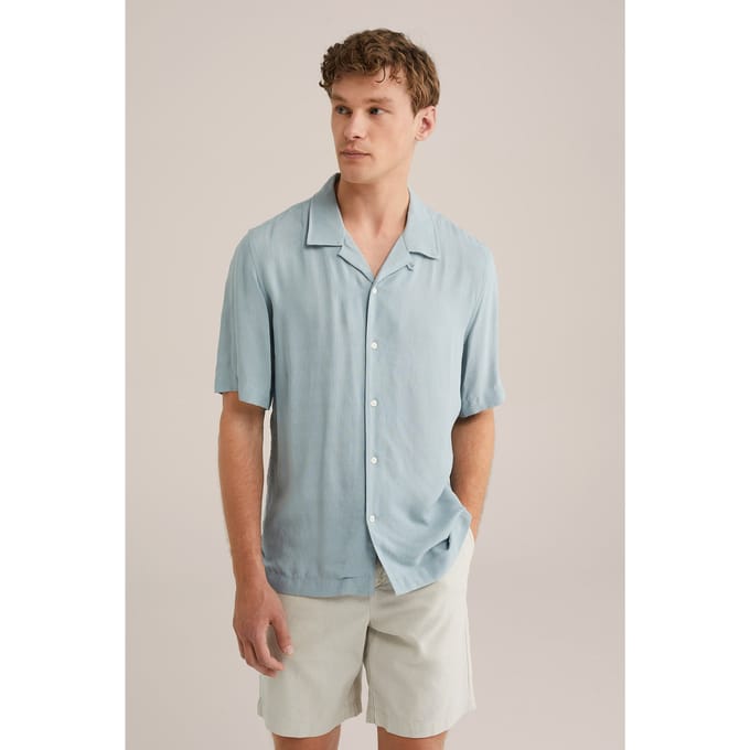 WE Fashion Shirt Ice Blue Taglia: S | Camicie Casual Outlet | Uomo | Blu