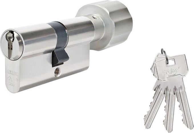 Oxloc Profielcilinder knop dubbel 30/30k o7 SKG***