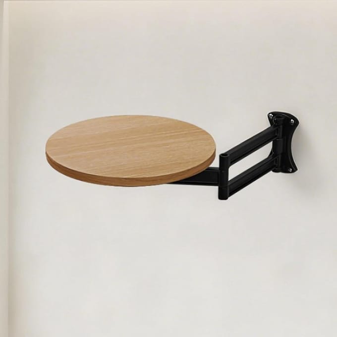Opvouwbare wandtafel - Klaptafel uitschuifbaar - Kleine ruimtes - Ruimtebesparend ontwerp - N.v.t. - Wit