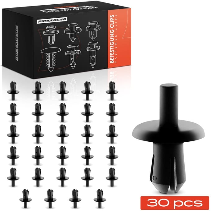 Frankberg 30x Bevestigingsclips voor Opel Astra F Astra G CC Corsa