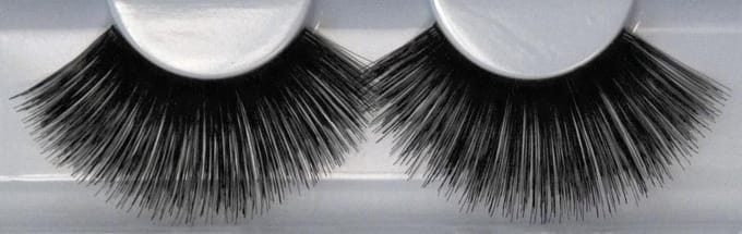 Grimas - Wimpers - Echt haar - Zwart - 106