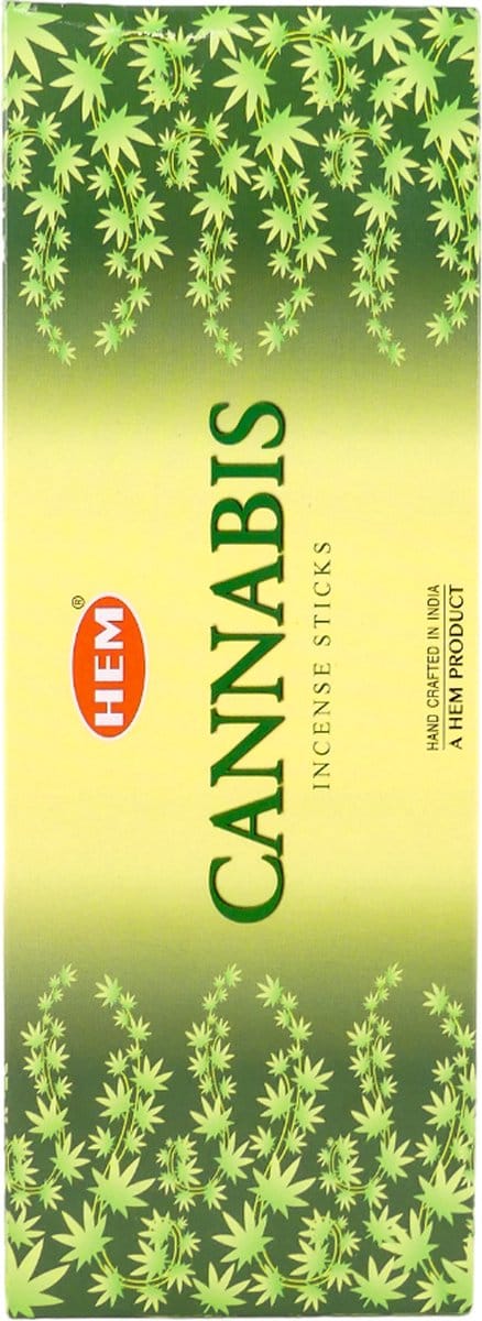 HEM Wierook - Cannabis - Slof (6 pakjes/120 stokjes)
