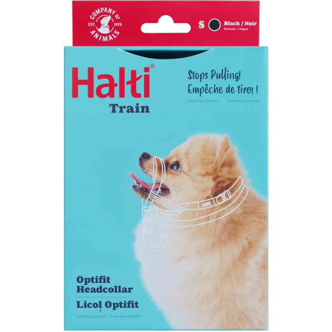 Halti Optifit Headcollar - Hondenhalsband - Zwart Small