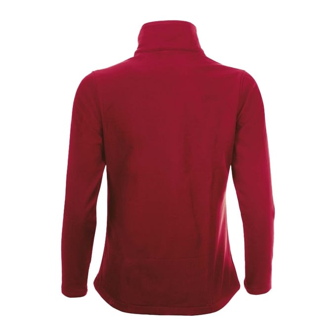 SOLS Dames/Dames Race Soft Shell Jas (Peperrood)