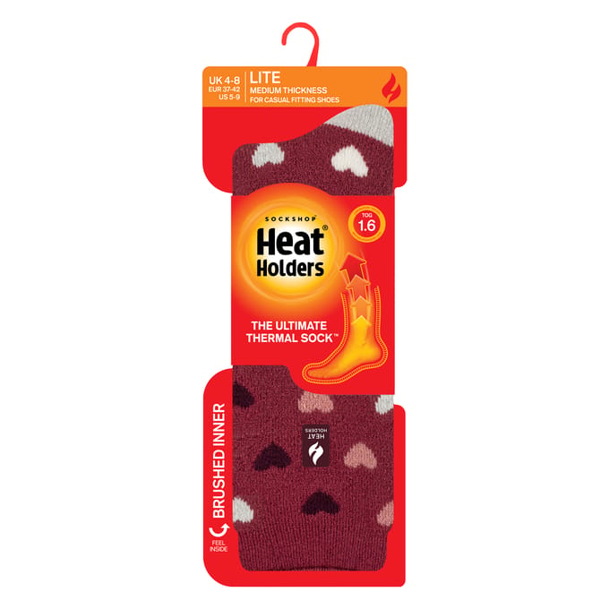 Dames Thermo Lite Patroon Sokkes voor de Winter