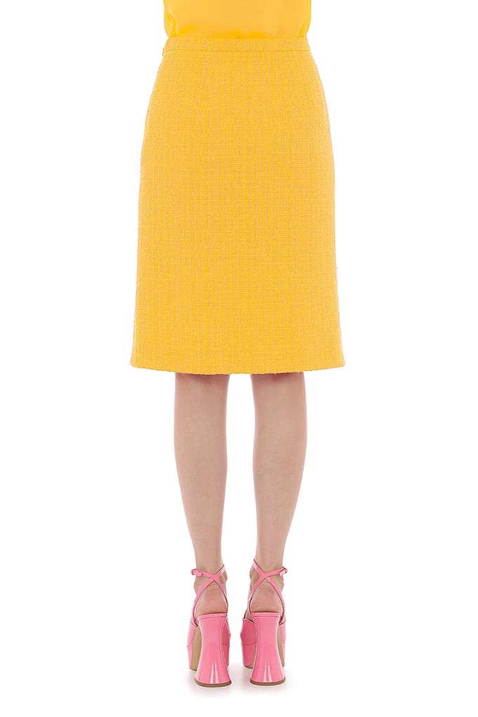 Moschino Skirt Yellow Größe: 42 | Midiröcke Outlet | Damen | Gelb