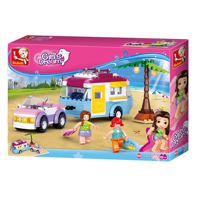 Sluban Auto met Caravan