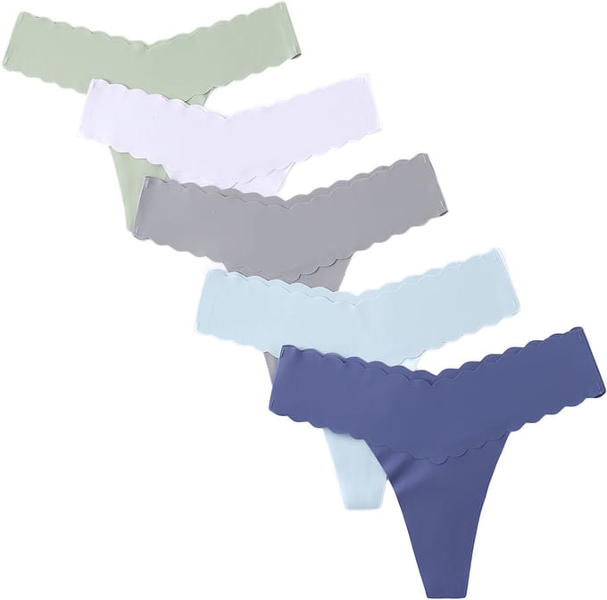 Emilie collection - string - set van 5 - Zachte microvezel – Comfortabele pasvorm - medium