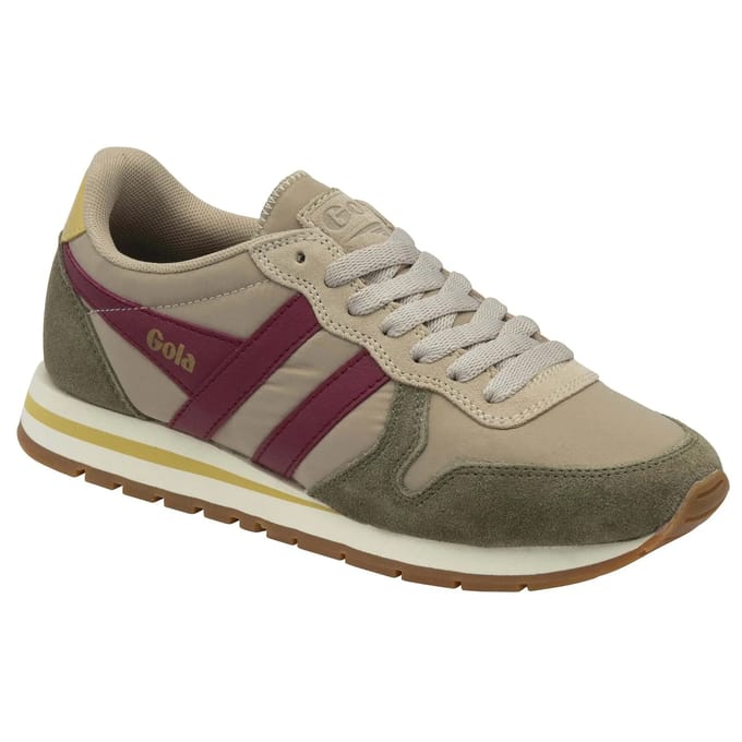 Gola Daytona Chute - Damessneaker - Bot-Khaki-Cerise
