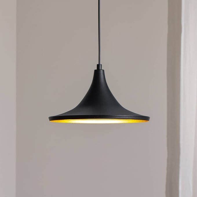 Bamyum Genisy Hanglamp Industrieel Metaal Ø31 cm, Vintage Hanglamp, E27 Pendellamp