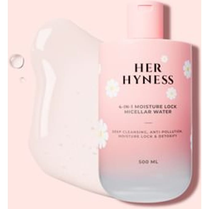 HER HYNESS - 4-In-1 Moisture Lock Micellar Water Jumbo 500ml