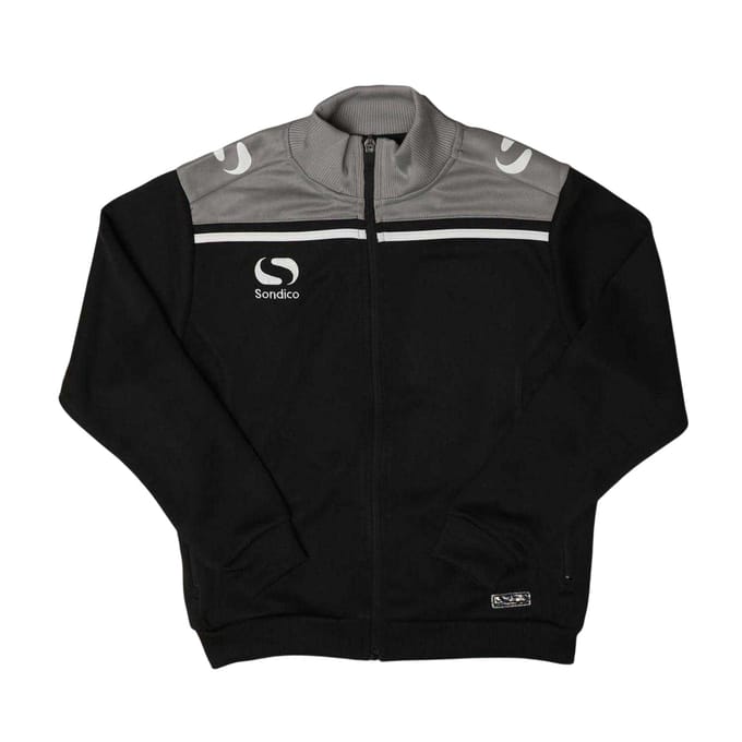 Sondico Kinderen Precisie Trainingsjack (Zwart/Grijs)