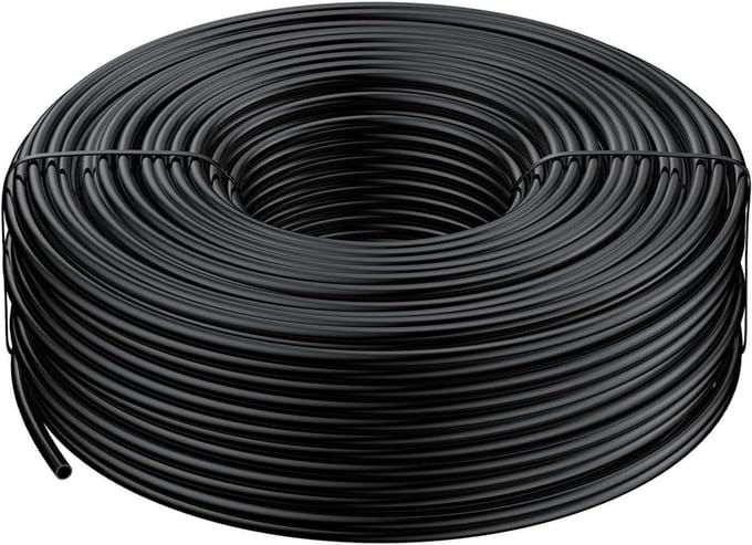 Druppelslang - Bevloeiingsslang Irrigatieslang - Efficiënt water geven - Hogedrukbestendig - 50 meter - Zwart