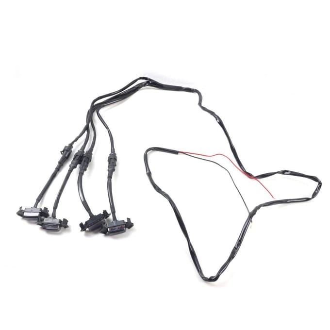 LED-grilleverlichtingset Autodagrijverlichting Automodificatie-accessoires Blackened Shell Amber Light black