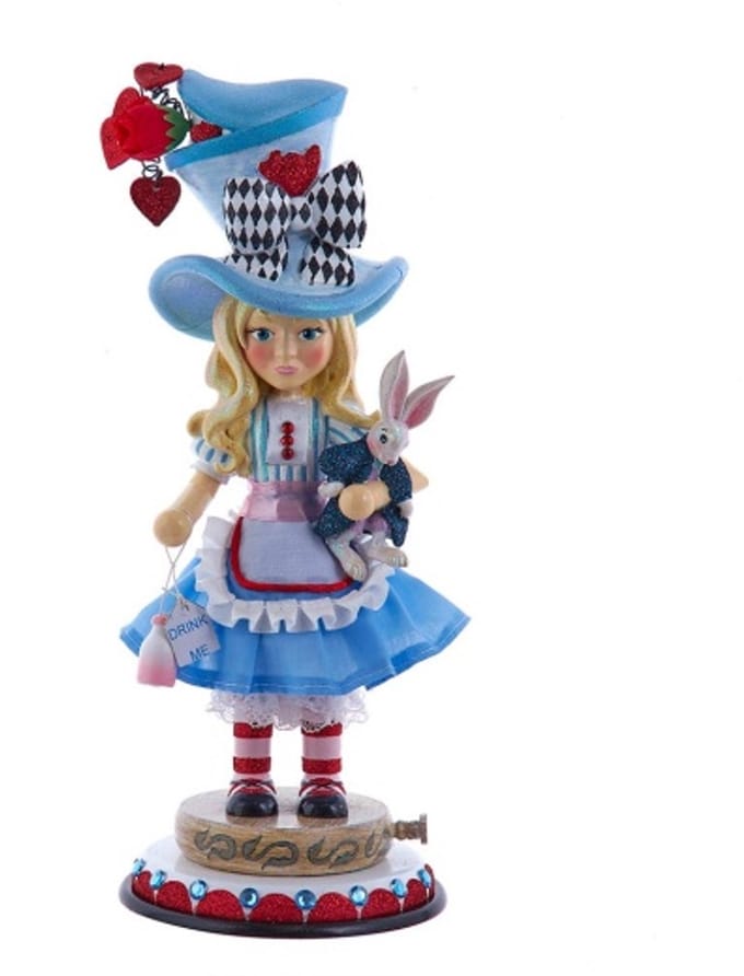 Kurt Adler Notenkraker Alice in Wonderland