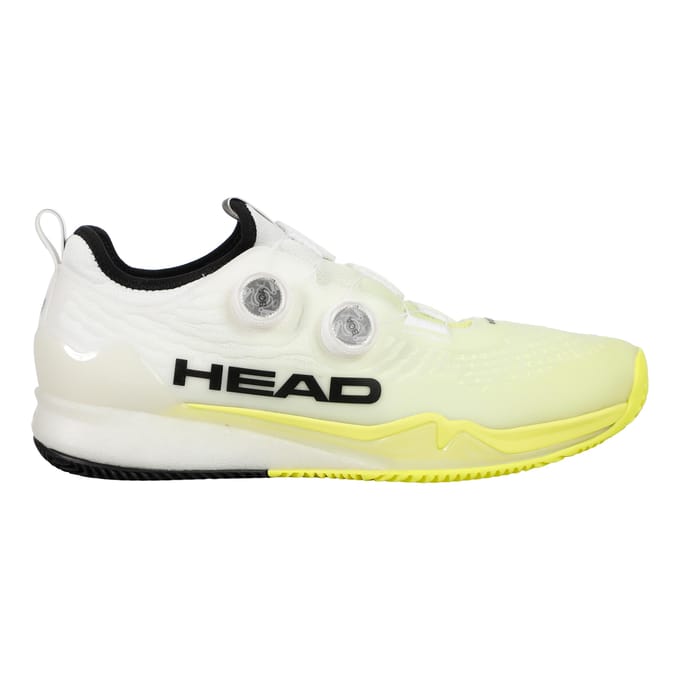 HEAD Endure Pro BOA Tennisschoenen Heren-Wit,Geel