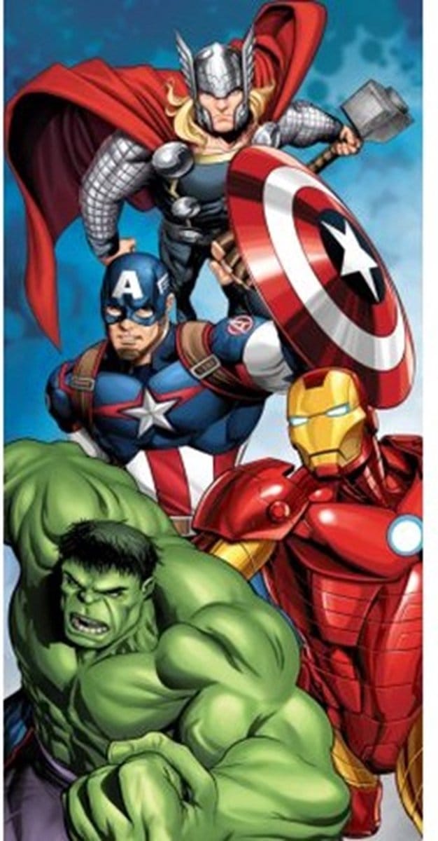 Marvel Avengers strandlaken 70 x 140 cm