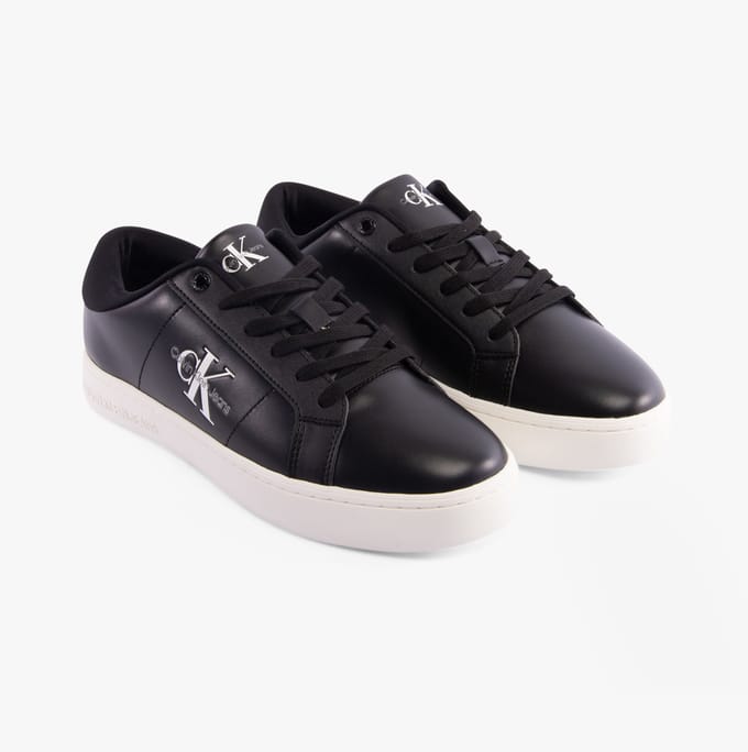 CLASSIC CUPSOLE Heren Sneakers Zwart/Helder Wit