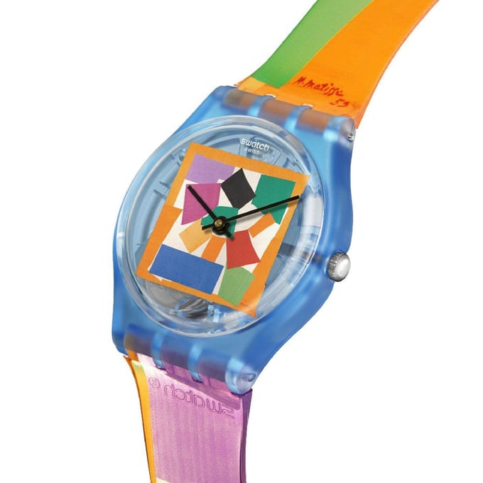 Swatch Originals Medium (34mm) SO28Z127 Matisse's Snail Horloge