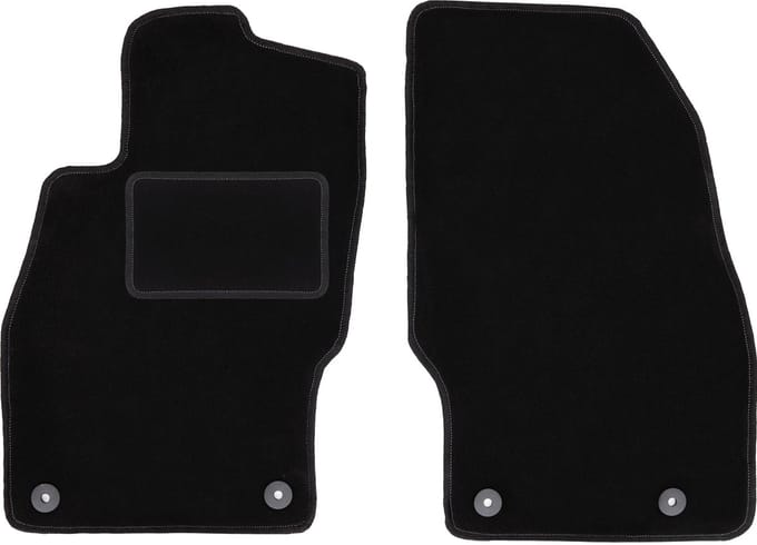 Voormatten zwart voor: Opel Corsa E hatchback (2015-2020)