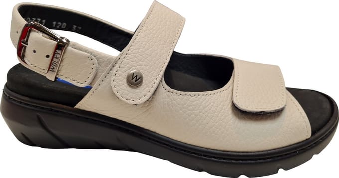 Wolky 0410371 120 Dames Sandalen - Wit - 40