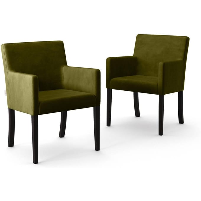 Set van 2 eetkamerstoelen Escape velvet | NADUVI Collection