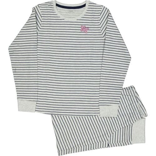 Zeeman Pyjama - Grijs Grijs 158/164
