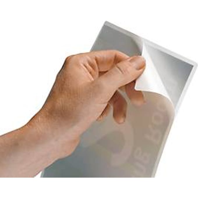 GBC Peel'n Stick - 100-pack - glossy white - A4 - lamination pouches