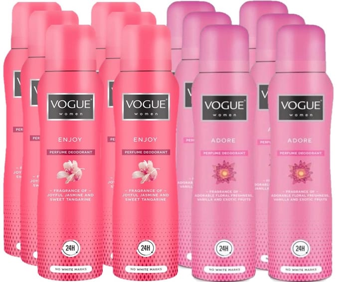 Vogue Parfum Deodorant - Grootverpakking - Enjoy / Adore