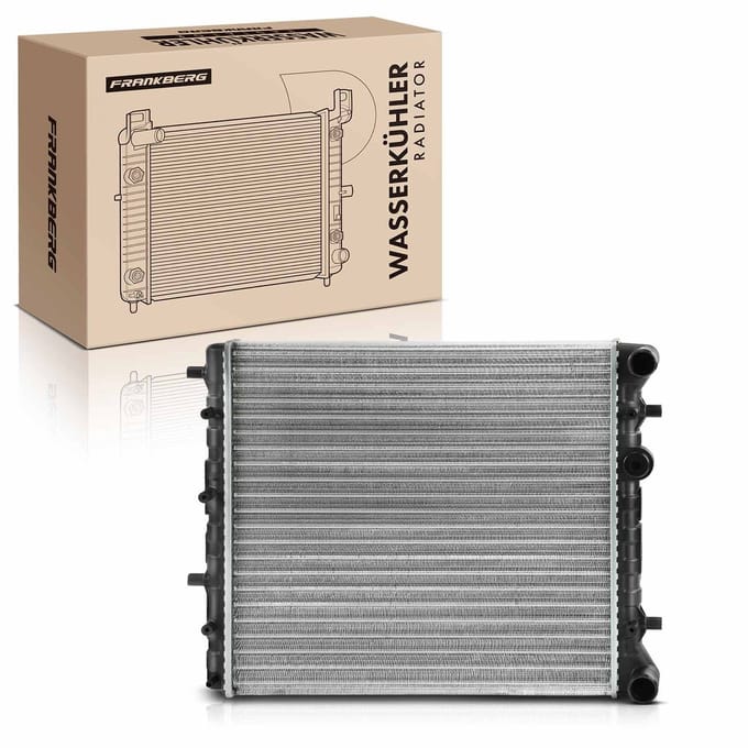 Frankberg 1x radiator waterkoeler motorkoeler voor VW Fox hatchback
