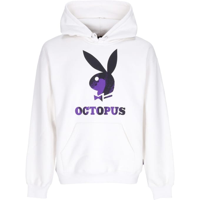 Herenhoodie Logo Hoodie X Playboy Wit
