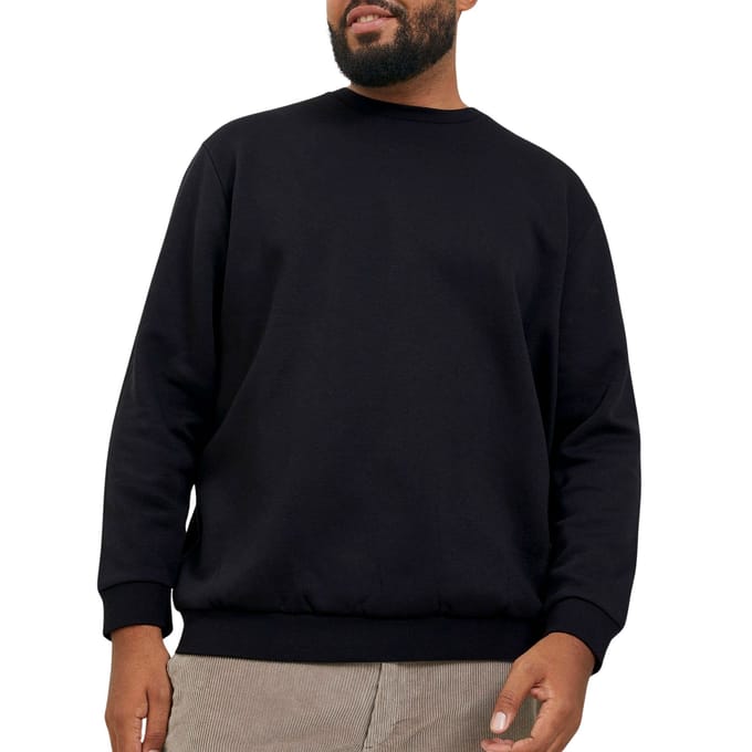 JACK & JONES PLUS - JJEBRADLEY SWEAT CREW NOOS PLS Heren Trui